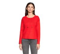 Feinstrickpullover mit Seitenschlitzen High Risk Red 44