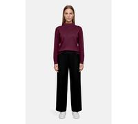 Strickpullover BETTY BARCLAY "Damen mit Stehkragen", Damen, Gr. 36, maroon banner, Strick, Obermaterial: 55% Viskose, 30% Polyester, 15% Polyamid, Basic, gerade normal, Pullover Strickpullover (332942