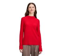 Strickpullover BETTY BARCLAY "Damen mit Stehkragen", Damen, Gr. 46, rot, Strick, Obermaterial: 100% Kaschmir, Basic, gerade lang, Pullover Strickpullover (81981961-46) rot