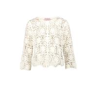 Strickpullover BETTY BARCLAY "Damen mit U-Boot-Ausschnitt", Damen, Gr. 46, rohweiß, Strick, Obermaterial: 60% Baumwolle, 40% Polyacryl, figurumspielend normal, Rundhals, Pullover Strickpullover (67918