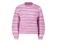 Strickpullover BETTY & CO "Damen mit Effektgarn", Damen, Gr. 44, rosa (rosé, rosé), Strick, Obermaterial: 47% Polyester, 39% Polyacryl, 8% Polyamid, 6% Wolle, lässig geschnitten normal, Rundhals, Pull
