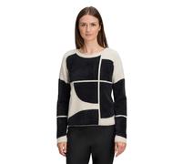 Betty & Co - Strickpullover schwarz/weiß - Gr. - 44