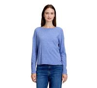 Betty & Co Strickpullover Damen Rundhalsausschnitt Middle Blue Melange Größe 38