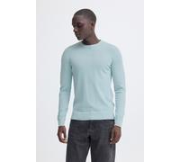 Strickpullover BLEND "BHADDO PULLOVER", Herren, Gr. XL, faded denim, Strick, Obermaterial: 100% Baumwolle, unifarben, regular fit normal, Rundhals, Pullover Strickpullover (88325669-XL) faded denim