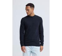 Strickpullover BLEND "BHBartel", Herren, Gr. L, salute, Feinstrick, 100% Baumwolle, Strukturmuster, Basic, normal normal, Rundhals, Pullover Strickpullover, Klassischer Feinstrick-Pullover mit Rippbün
