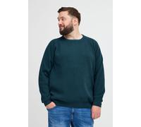 Strickjacke BLEND "Strickjacke BHBPullover", Herren, Gr. 4XL, blau (orion blau), Obermaterial: 85% Polyester PES. 15% Polyamid PA., Strickjacken Strickjacke (58838749-4XL) orion blau