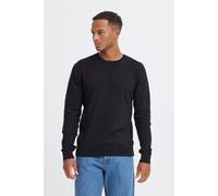 Strickpullover BLEND "BHBRYAN", Herren, Gr. XXL, schwarz beauty, Feinstrick, 70% Baumwolle, 30% Nylon, unifarben, Basic, normal normal, Rundhals, Pullover Strickpullover, Stilvoller Basic Strickpullov