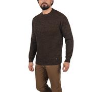 Strickpullover BLEND "Strickpullover BHCarrizal", Herren, Gr. XXL, schwarz, Grobstrick, Obermaterial: 100% Polyacryl PAN., unifarben, casual, normal, Rundhals, Langarm, Pullover (11144119-XXL) schwarz