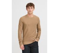 Strickpullover BLEND "BHDana", Damen, Gr. XXL, sepia tint, Grobstrick, 50% Polyester, 45% Polyacryl, 5% Wolle, meliert, Basic, normal normal, Rundhals, Pullover Strickpullover, Klassischer Grobstrickp