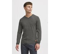 Blend BHDansel Herren Strickpullover Feinstrick Pullover mit V-Ausschnitt Rippbündchen Baumwollmischung Regular fit, Größe:XL, Farbe:Charcoal (70818)