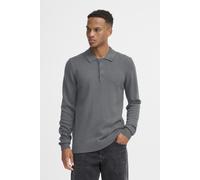 Strickpullover BLEND "BHDENO", Jungen, Gr. S, iron gate, Grobstrick, 50% Baumwolle, 50% Polyacryl, unifarben, Basic, normal normal, ohne Ausschnitt, Pullover Strickpullover, Stilvoller Strickpullover 