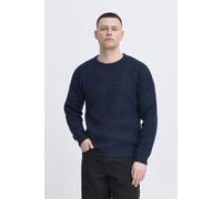 Strickpullover BLEND "BHDexter", Herren, Gr. XL, salute, Grobstrick, 84% Polyester, 10% Wolle, 6% Nylon, unifarben, normal normal, Rundhals, Raglanärmel, Pullover Strickpullover, Klassischer Grobstric