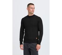 Strickpullover BLEND "BHFinn", Herren, Gr. XL, schwarz, Feinstrick, 70% Baumwolle (Recycled), 30% Polyester (Recycled), unifarben, normal normal, Rundhals, Pullover Strickpullover, Stilvoller Strickpu