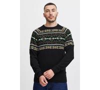 Strickpullover BLEND "BHNilas", Herren, Gr. M, schwarz, Grobstrick, 100% Polyacryl, regular fit, Pullover Strickpullover, Weihnachtlicher Grobstrickpullover (67978426-M) schwarz