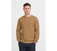 Strickpullover BLEND "BHPullover", Damen, Gr. L, otter, Web, 100% Baumwolle, unifarben, regular fit, Rundhals, eingesetzt, Pullover Strickpullover, Stilvoller Strickpullover (81904411-L) otter