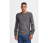 Strickpullover BLEND "BHPullover", Herren, Gr. 3XL, pewter mix, Grobstrick, 80% Polyacryl, 20% Nylon, meliert, Basic, regular fit normal, Rundhals, weit, Pullover Strickpullover, Klassischer Grobstric