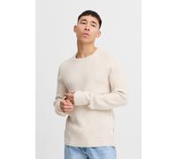 Strickpullover BLEND "BHPullover", Herren, Gr. 3XL, peyote, Grobstrick, 80% Polyacryl, 20% Nylon, meliert, Basic, regular fit normal, Rundhals, weit, Pullover Strickpullover, Klassischer Grobstrickpul