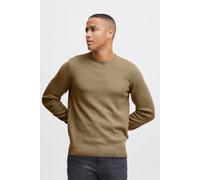 Strickpullover BLEND "BHPullover", Herren, Gr. XL, petrified oak, Grobstrick, 85% Polyacryl, 15% Wolle, unifarben, regular fit, Pullover, Klassischer Grobstrickpullover (41568118-XL) petrified oak