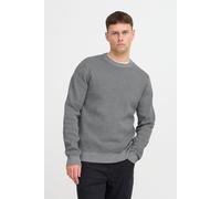 Strickpullover BLEND "BHPullover", Herren, Gr. XXL, stone mix, 70% Baumwolle, 30% Nylon, meliert, Basic, regular fit normal, Rundhals, weit, Pullover Strickpullover, Klassischer Grobstrickpullover mit