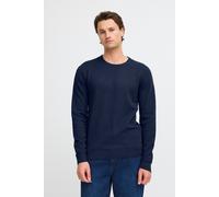 Strickpullover BLEND "BLEND BHREDHILL CREW NECK KNIT NOOS" Gr. XL, blau (dress blues) Herren Pullover (96525461-XL) dress blues