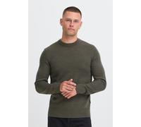 Strickpullover BLEND "BHRyke", Damen, Gr. L, charcoal mix, Feinstrick, 100% Polyacryl, unifarben, normal normal, Rundhals, Pullover Strickpullover, Stilvoller Strickpullover mit Rippbündchen (54195865