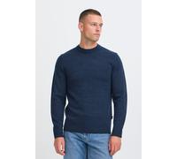 Strickpullover BLEND "BHRyke", Damen, Gr. XL, blau (marineblaus), Feinstrick, 100% Polyacryl, unifarben, normal normal, Rundhals, Pullover Strickpullover, Stilvoller Strickpullover mit Rippbündchen (9