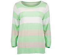 Strickpullover BLUE SEVEN "Blue Seven Pullover", Damen, Gr. 46, 7010, hellgrün, 65% Viskose, 35% Polyamid, normal, Rundhals, Pullover Strickpullover (54507712-46) 7010, hellgrün