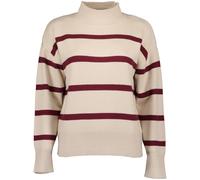 Strickpullover BLUE SEVEN "Blue Seven Rollkragenpullover", Damen, Gr. 36, 0430, kiesel, 50% Viskose, 28% Polyester, 22% Polyamid, normal, ohne Ausschnitt, Pullover Strickpullover (26794266-36) 0430, k