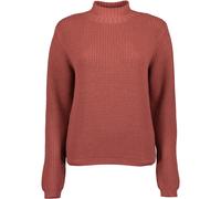 Strickpullover BLUE SEVEN "Pullover mit Stehkragen", Damen, Gr. 44, braun (3920, burgund), 52% Viskose, 26% Polyester, 22% Polyamid, normal, ohne Ausschnitt, Pullover Strickpullover (89716815-44) 3920