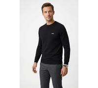 Strickpullover BOSS GREEN, Herren, Gr. 3XL, dunkelblau402, Strick, Obermaterial: 100% Baumwolle, regular fit normal, Rundhals, Bündchen, Pullover Strickpullover, Rundhalsausschnitt, Regular Fit, Logo-