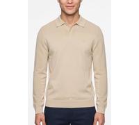 Strickpullover BOSS GREEN "KN_Momentum-X PL", Herren, Gr. XL, beige (light beige272), Strick, Obermaterial: 48% Polyester, 39% Wolle, 11% Polyamid, 2% Elasthan, unifarben, regular fit normal, Rundhals