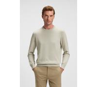 Strickpullover BOSS ORANGE "Kanovano Cotton Cashmere", Herren, Gr. 3XL, beige (light beige271), Strick, Obermaterial: 95% Baumwolle, 5% Kaschmir, unifarben, regular fit hüftlang, Rundhals, eingesetzt