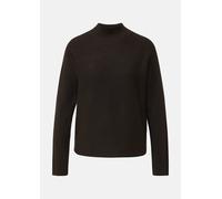 Comma Viskosestretch-Pullover mit Rippdetails
