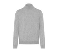 Strickpullover BRAX "Style BEN", Herren, Gr. L (52), grau (hellgrau), Strick, 90% Schurwolle, 10% Kaschmir, Pullover Strickpullover (39013203-L) hellgrau
