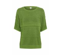 Strickpullover BRAX "Style EMMA", Damen, Gr. 42, grasgrün, Strick, 70% Baumwolle, 30% Polyester, Rundhals, Pullover Strickpullover (22398223-42) grasgrün