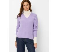 Brax Damen Strickpullover Style LANA gentle lilac, helles lila, Gr. 38