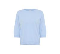 Strickpullover BRAX "Style LISA", Damen, Gr. 38, hellblau, Strick, 100% Kaschmir, Rundhals, Pullover Strickpullover (27701129-38) hellblau