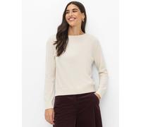Brax Damen Pullover Style LISA dark ecru, hellbeige, Gr. 46