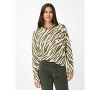 Strickpullover BRAX "Style LISA", Damen, Gr. 46, mehrfarbig, Strick, 44% Polyamid, 28% Alpaka, 28% Wolle, Rundhals, Pullover Strickpullover (66488329-46) mehrfarbig