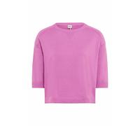 Strickpullover BRAX "Style NIA", Damen, Gr. 34, pink (lila), Strick, 100% Baumwolle, Rundhals, Pullover Strickpullover (53631749-34) lila