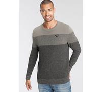 Strickpullover BRUNO BANANI, Damen, Gr. M (48/50), beige (sand), Obermaterial: 50% Baumwolle, 50% Polyacryl, Basic schmal, Rundhals, Bündchen, Pullover Strickpullover, im modischem Look, Topseller (63