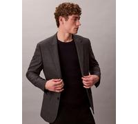 Strickpullover CALVIN KLEIN "LS 100% MERINO CREW 14GG", Herren, Gr. XL, schwarz (schwarz sapphire), Strick, Obermaterial: 100% Wolle, unifarben, regular fit normal, Rundhals, eingesetzt gerader Abschl