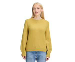 Strickpullover CARTOON "Damen mit Rundhalsausschnitt", Damen, Gr. 34, burnished gold, Obermaterial: 60% Polyacryl, 30% Polyamid, 8% Wolle, 2% Elasthan, figurumspielend normal, Rundhals, Pullover Stric