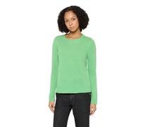 Strickpullover CARTOON "Damen mit Rundhalsausschnitt", Damen, Gr. 42, shamrock, Feinstrick, Obermaterial: 100% Kaschmir, straight fit lang, Rundhals, Pullover Strickpullover (11379403-42) shamrock