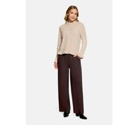 Strickpullover CARTOON "Damen mit Stehkragen", Damen, Gr. 34, beige (light beige melange), Obermaterial: 57% Polyester, 17% Polyacryl, 16% Baumwolle, 6% Elasthan, 4% Wolle, figurumspielend normal, Run