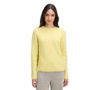 Strickpullover CARTOON "Damen mit Stehkragen", Damen, Gr. 44, gelb (muted lime), Obermaterial: 40% Polyester, 36% Polyacryl, 17% Polyamid, 4% Wolle, 3% Elasthan, relaxed fit normal, Pullover Strickpul