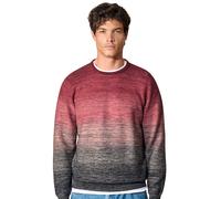 Strickpullover CASAMODA "CASAMODA Pullover gestreift", Herren, Gr. M, rot, 100% Baumwolle, Pullover Strickpullover (50610718-M) rot