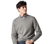CASAMODA Pullover Uni Hellgrau L