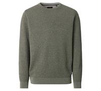 1100000002199 CASAMODA "CASAMODA Pullover uni", Herren, Gr. 3XL, grün (eukalyptus), 100% Baumwolle, Pullover (38847546-XXXL) eukalyptus