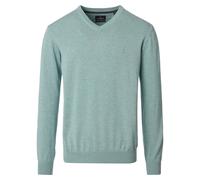 Casa Moda Strickpullover Pullover uni Regular Fit – Herren 100% Baumwolle Mint Größe 4XL
